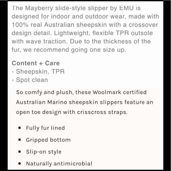 🆕💜💛EMU AUSTRALIA SHEEPSKIN SLIDES💜💛🆕 - Picture 4 of 11